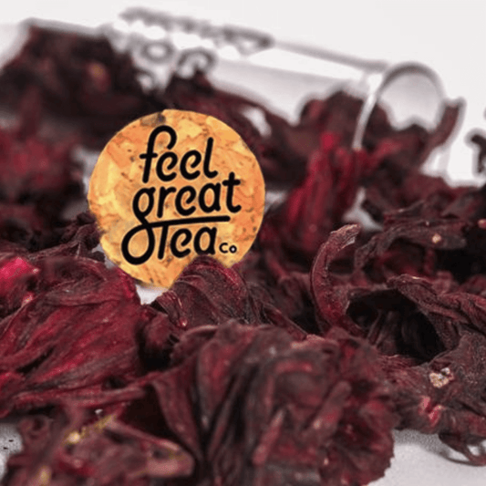 Hibiscus Tea - Premium Teas from Feel Great Tea Co. - Just 1749! Shop now at Feel Great Tea Co.
