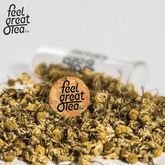 Chamomile Tea - Premium Teas from Feel Great Tea Co. - Just 1749! Shop now at Feel Great Tea Co.
