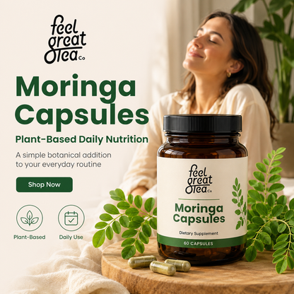 Feel Great Tea Co. Moringa Capsules