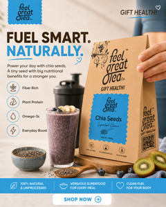 Premium Chia Seeds – A Versatile Addition to Your Everyday Meals