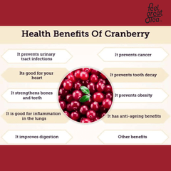 Cranberry Herbal Tea - Premium Teas from Feel Great Tea Co. - Just 1499! Shop now at Feel Great Tea Co.