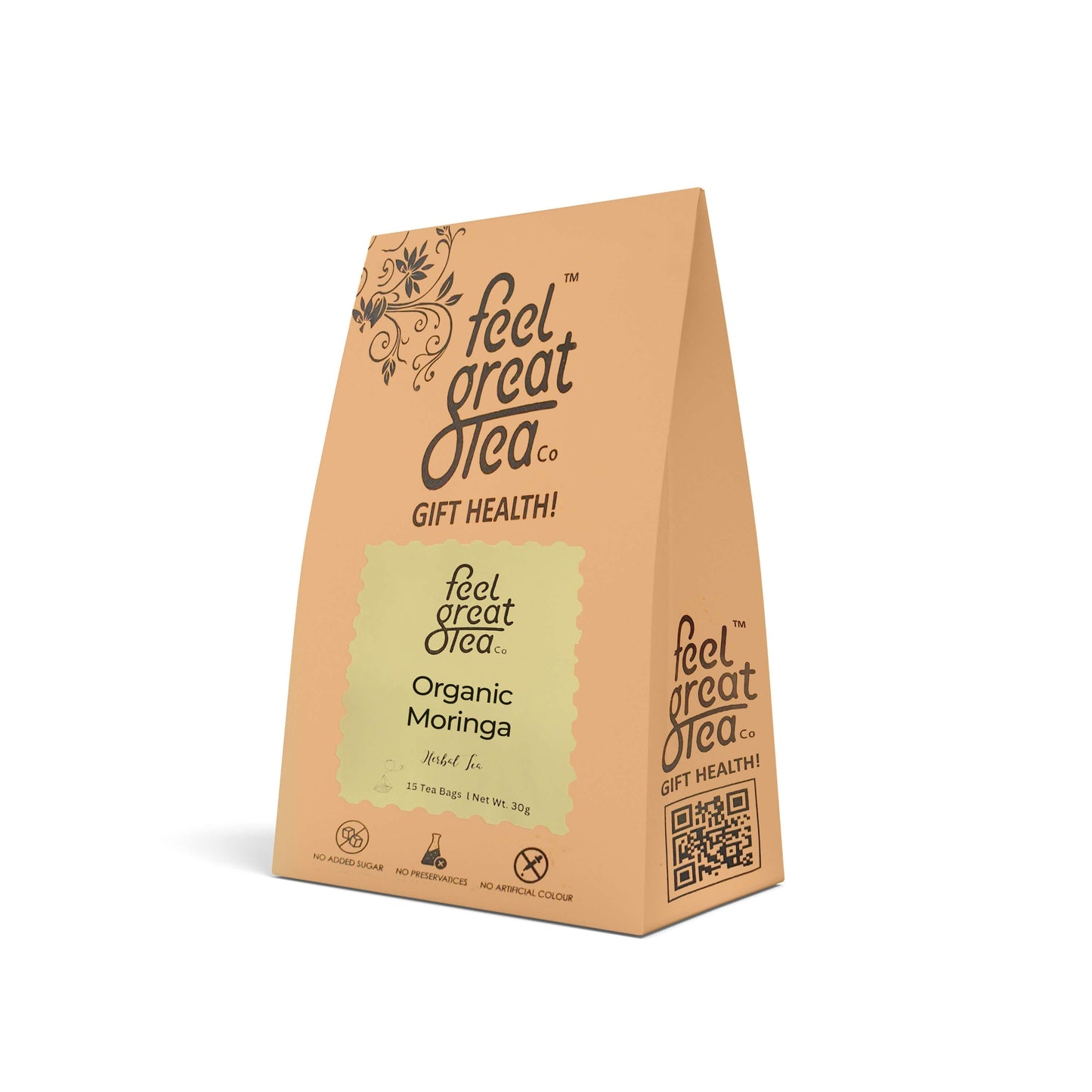 Organic Moringa Tea - Premium Wellness Tea from Feel Great Tea Co. - Just 900! Shop now at Feel Great Tea Co.
