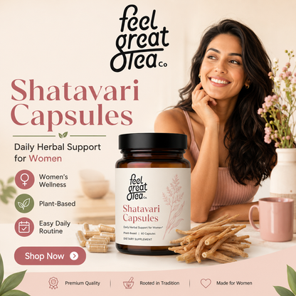 Feel Great Tea Co. Shatavari Capsules