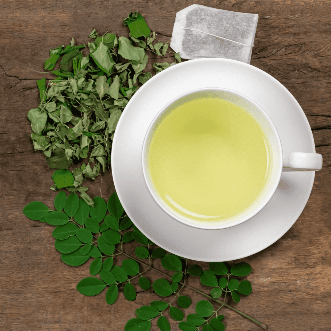 Organic Moringa Tea - Premium Wellness Tea from Feel Great Tea Co. - Just 900! Shop now at Feel Great Tea Co.