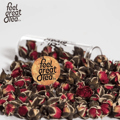 Rose Buds Herbal Tea - Premium  from Feel Great Tea Co. - Just 999! Shop now at Feel Great Tea Co.