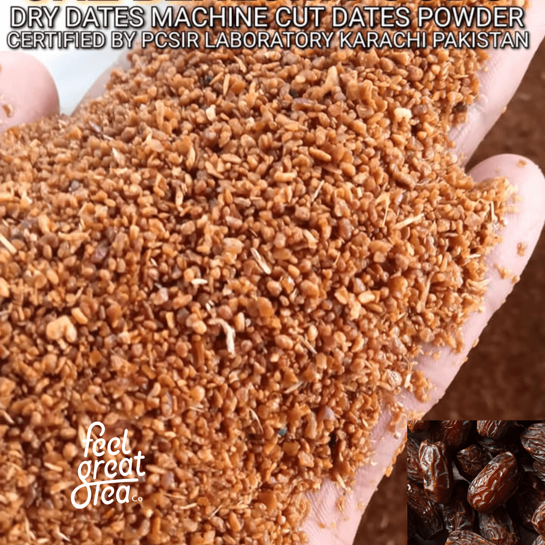Dry Date Powder- Organic Sweetener - Premium Date & Date's from Feel Great Tea Co. - Just 999! Shop now at Feel Great Tea Co.